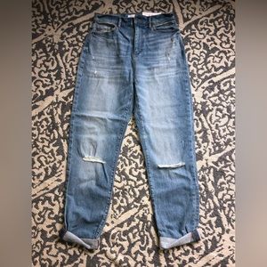 NWT Loft High Waist Boyfriend Jean